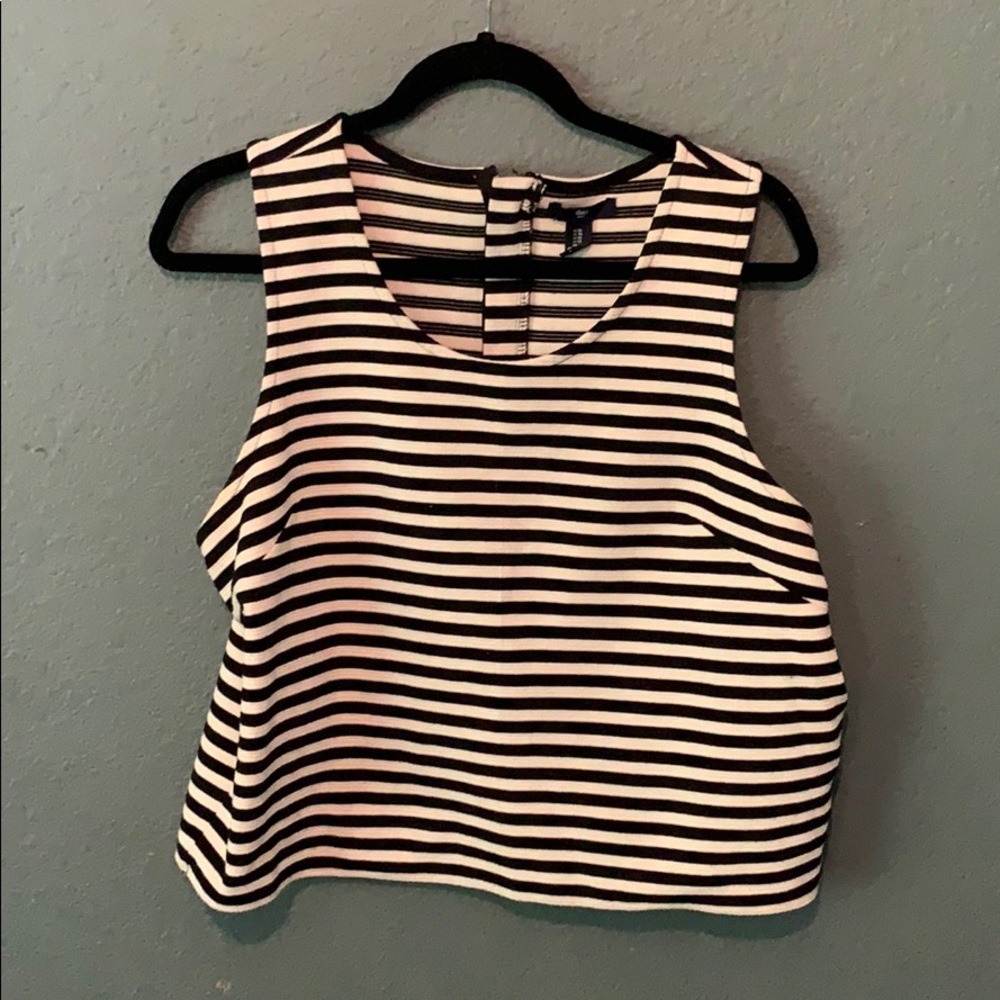 Striped tank top